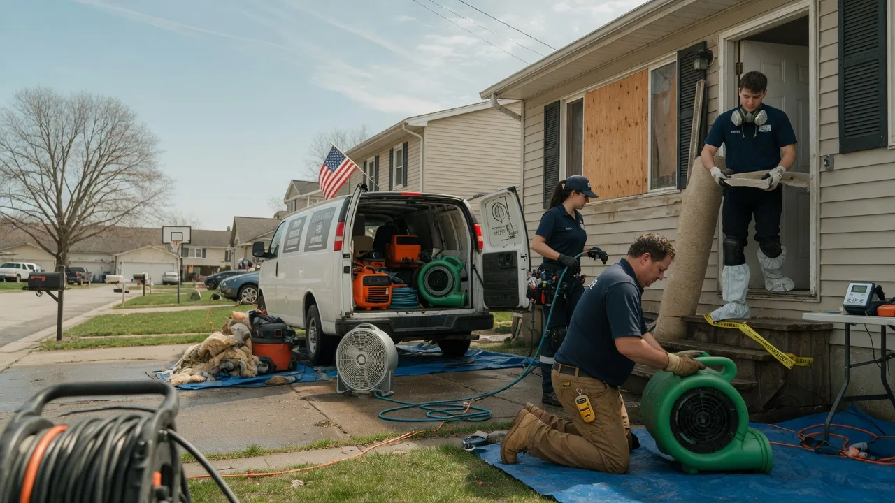 Water Damage Restoration in North Lewisburg, OH near me